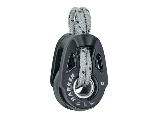 Harken 2698 Polea Fly de 18 mm con enganche suave