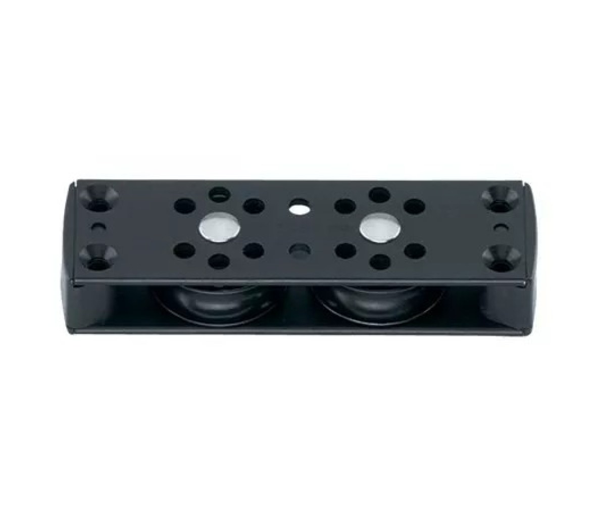 Harken 270 Organizador de cubierta 38 mm con 2 roldanas