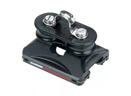 Harken 2729 Carro 22 mm con roldanas fijas y estribo
