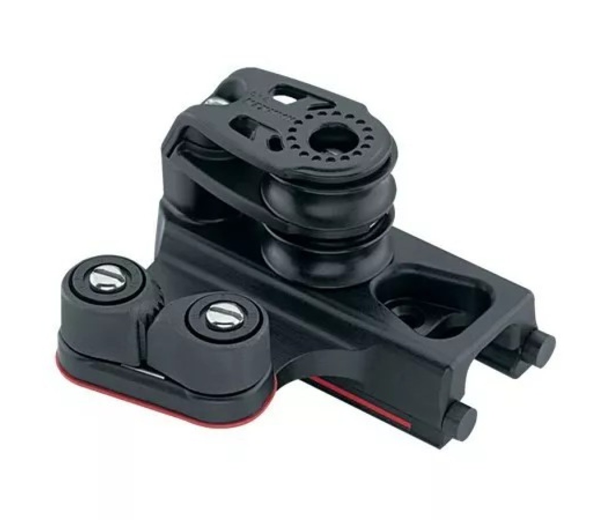 Harken 2743 Mordaza de levas End Control doble roldana 22 mm
