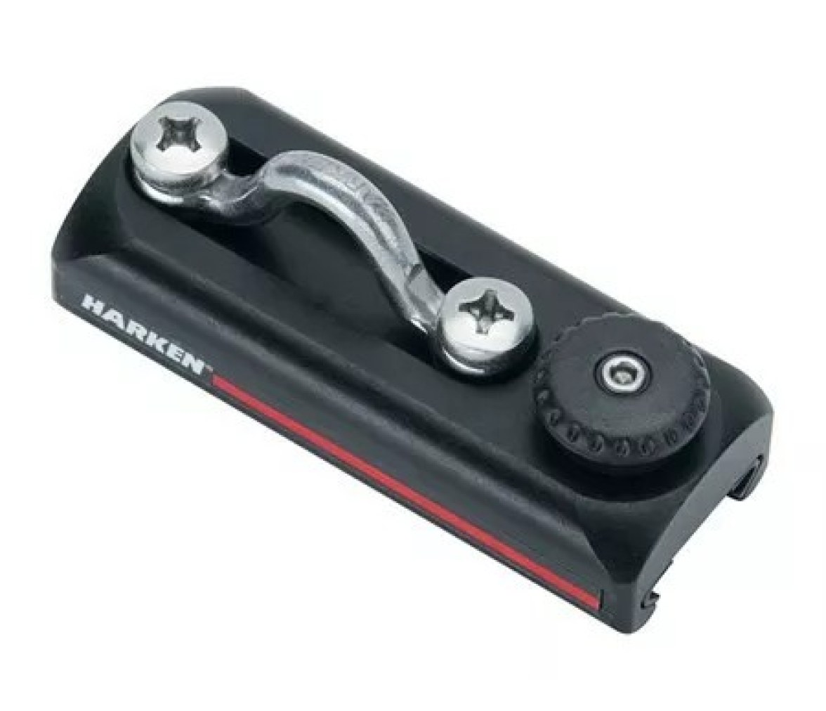 Harken 2750 Carro de escota 22 mm con tope de pasador y ojales