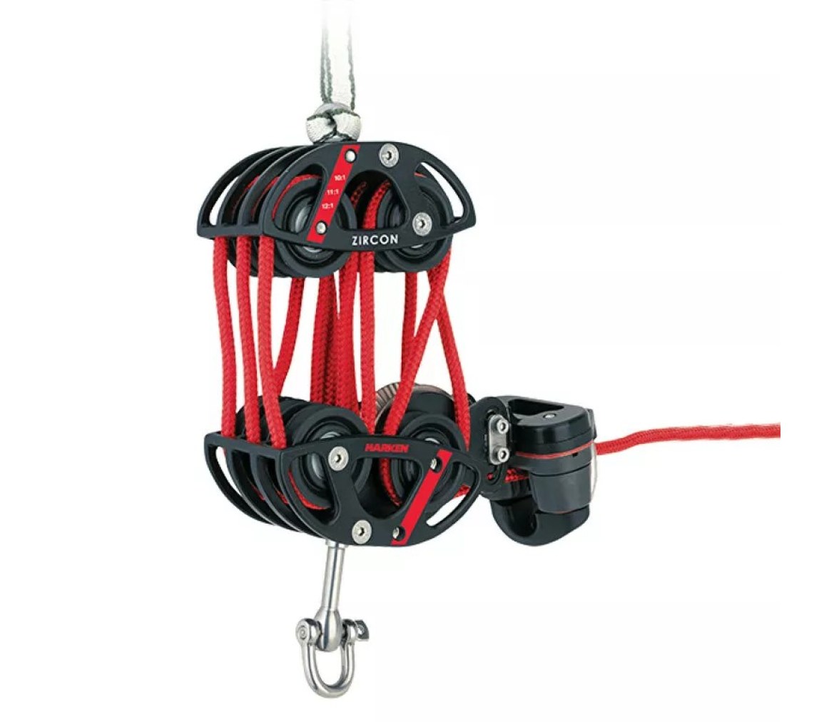 Harken 2801 Sistema de escota de mayor para catamarán 40 mm