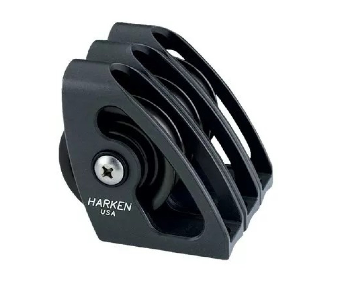 Harken 3004 Polea triple de 57 mm sobre la roldana