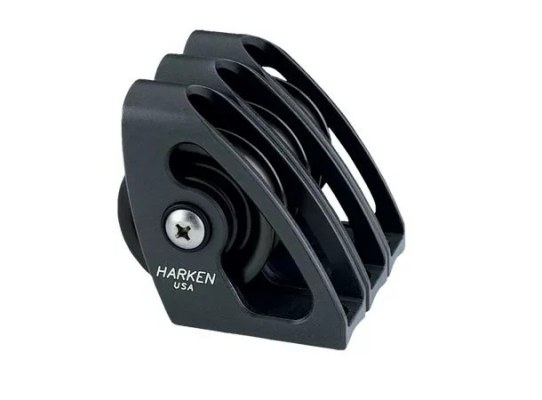 Harken 3004 Polea triple de 57 mm sobre la roldana