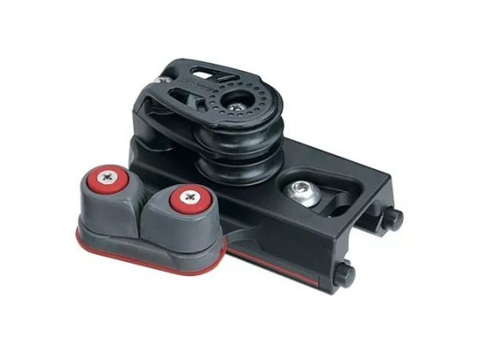 Harken 3170 Tope End Control doble roldana y mordaza, par