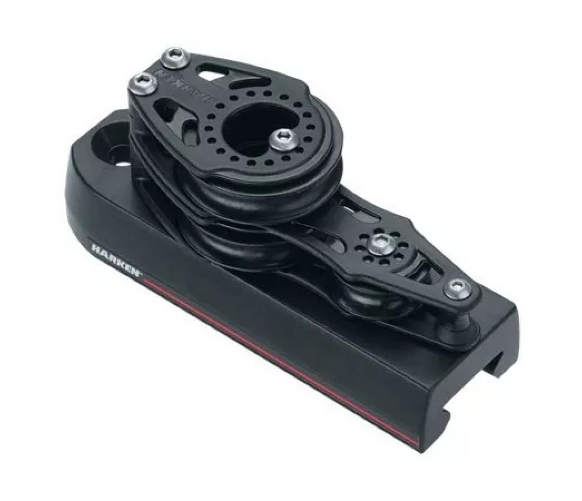 Harken 3197 Polea de reenvío triple 32 mm para fin de escota