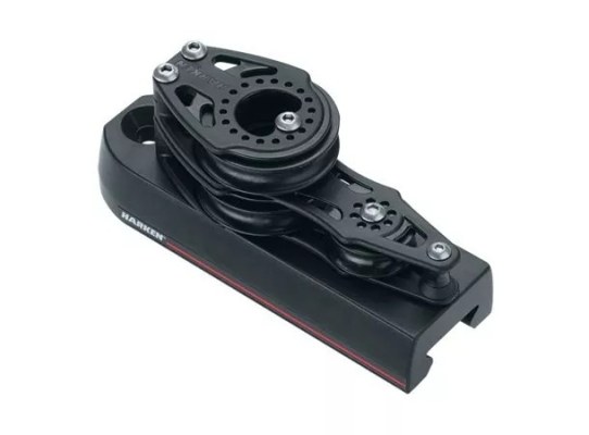 Harken 3197 Polea de reenvío triple 32 mm para fin de escota