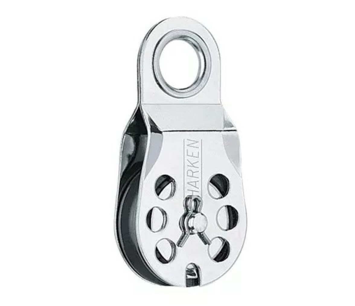 Harken 320 Polea de cable de 38 mm con cabeza de casquillo