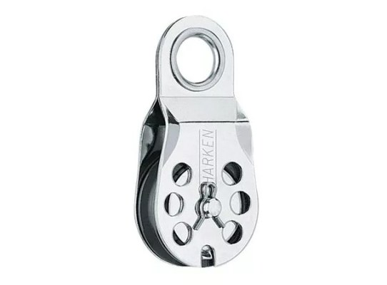 Harken 320 Polea de cable de 38 mm con cabeza de casquillo