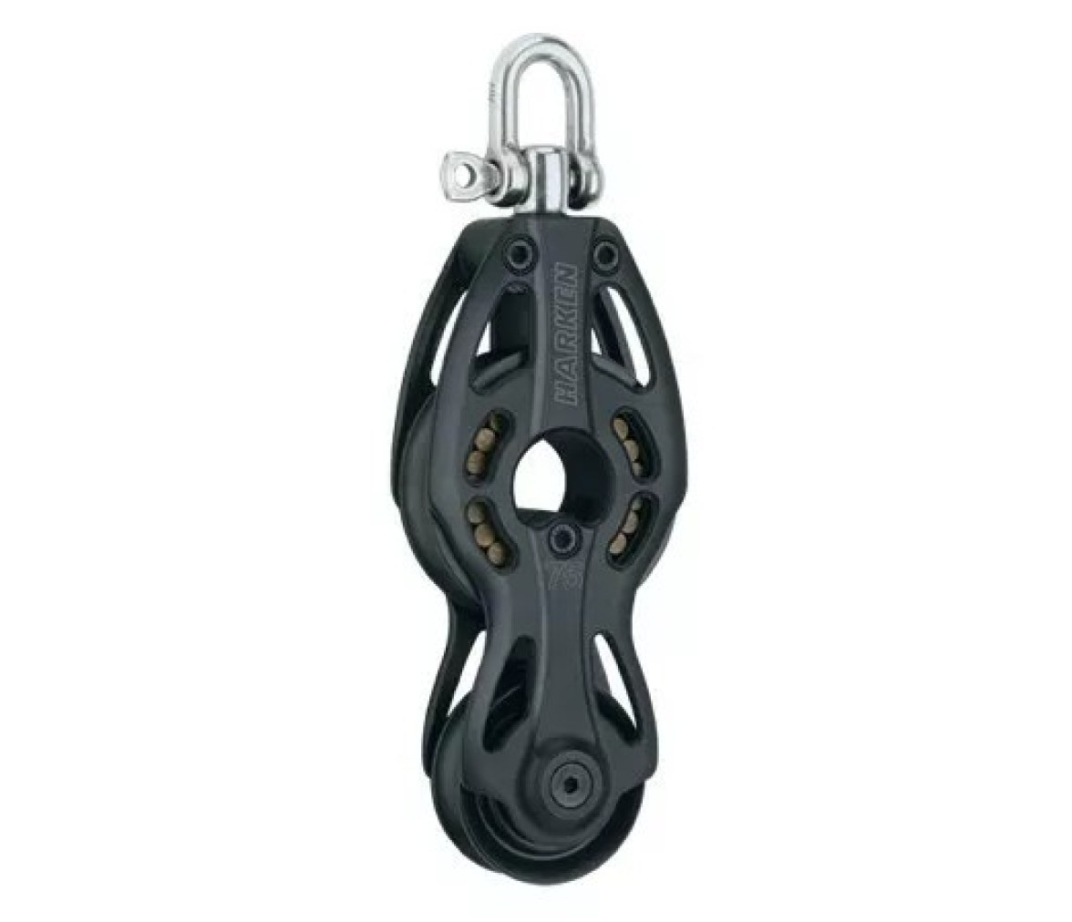 Harken 3241 Polea Spriddle 75 mm con giratoria