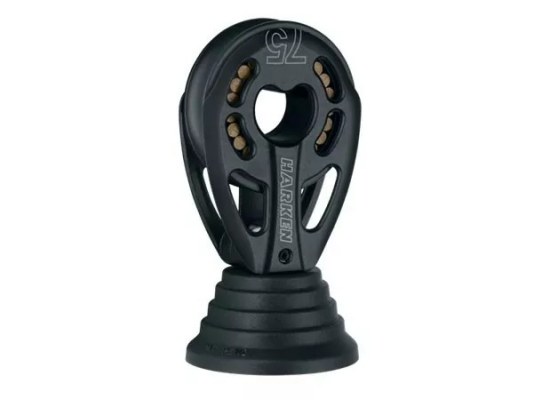 Harken 3244 Polea con muelle de aluminio de 75 mm