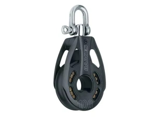 Harken 3246 Polea de aluminio 100 mm con giratoria