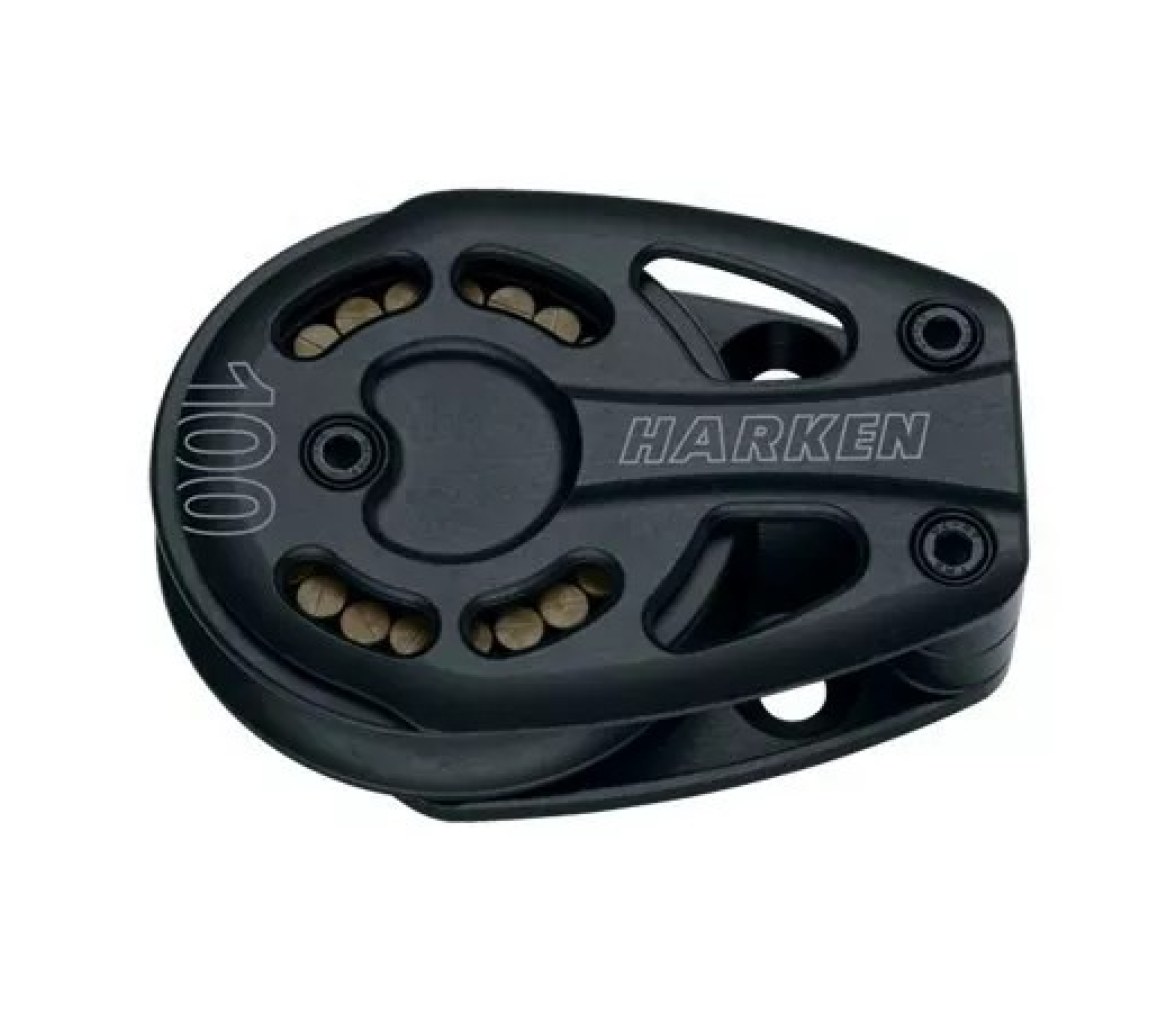 Harken 3249 Polea de pie de aluminio de 100 mm