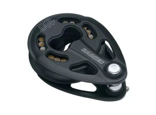 Harken 3253 Cáncamo con polea de aluminio de 100 mm