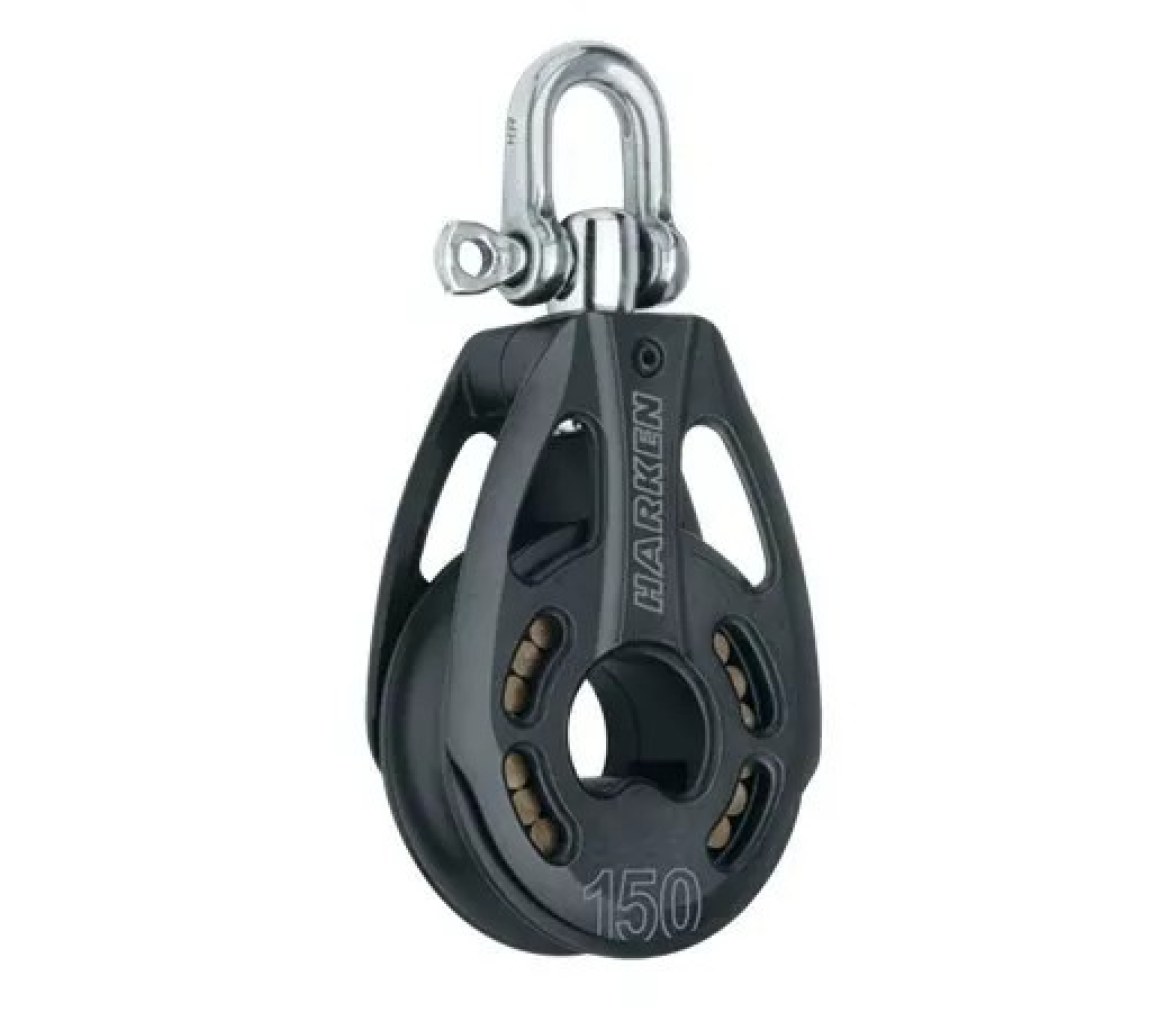 Harken 3262 Polea de aluminio 150 mm con giratoria