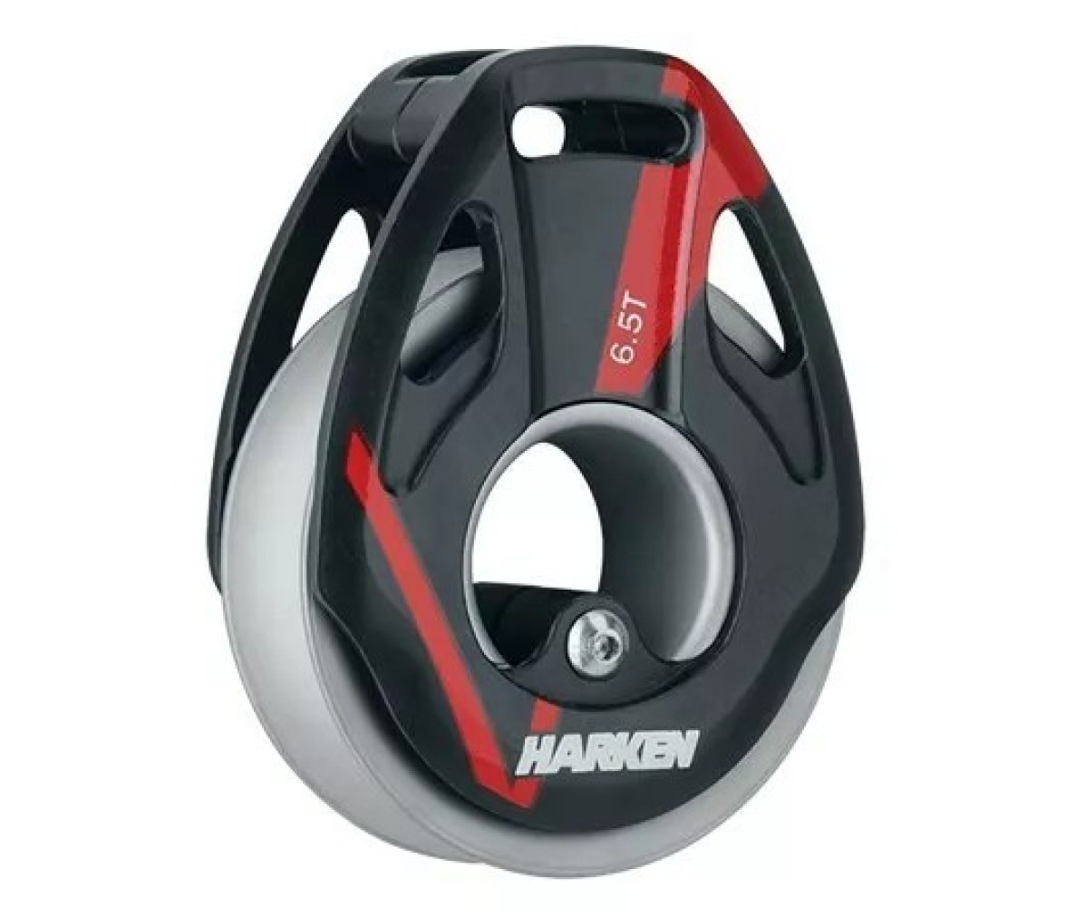 Harken 3297AL Polea de aluminio V 6,5 t