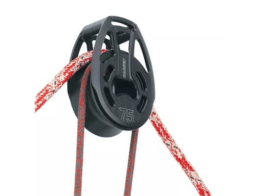 Harken 3388 Polea de ojo de aluminio de 75 mm, ancha