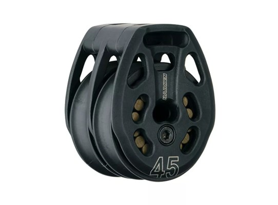 Harken 3390 Polea doble 45 mm de aluminio