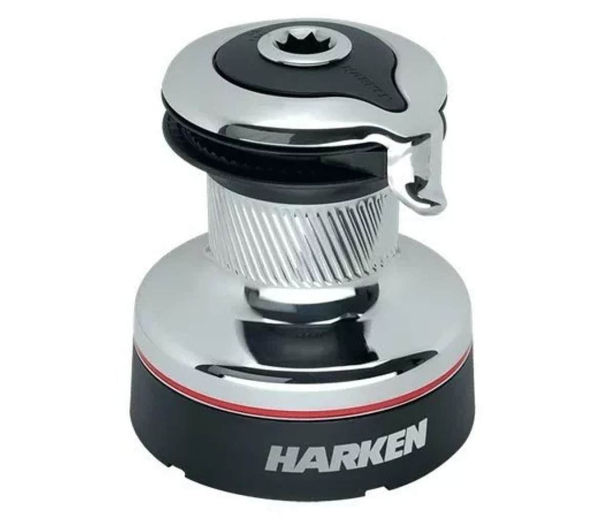 Harken 35.2STC Winche autotack radial cromado 2 velocidades