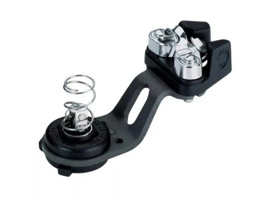 Harken 361 Mordaza de levas Trigger Cleat perfil bajo con base giratoria