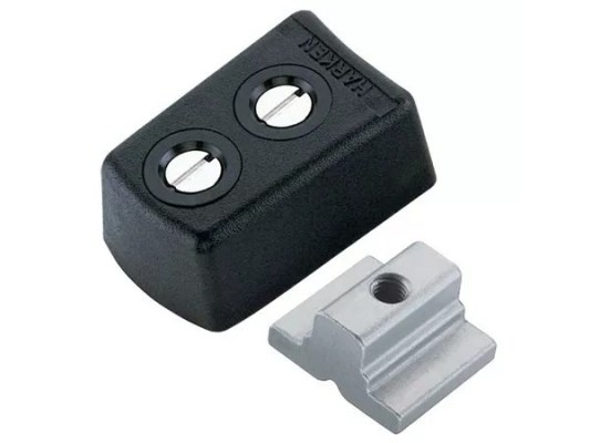 Harken 3810 Tope de carril 22 mm para canal plana de mástil