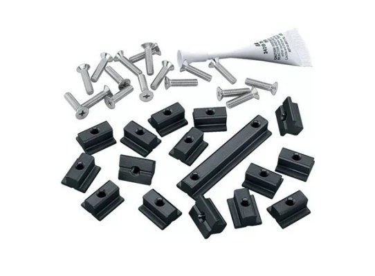 Harken 3818 Kit de montaje para carril en mástil redondo 13 mm