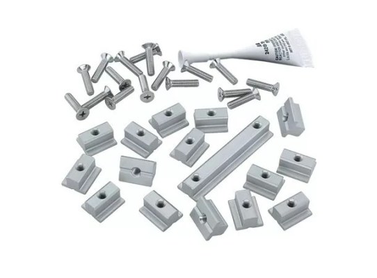 Harken 3854 Kit de montaje en pista para ranura plana de mástil