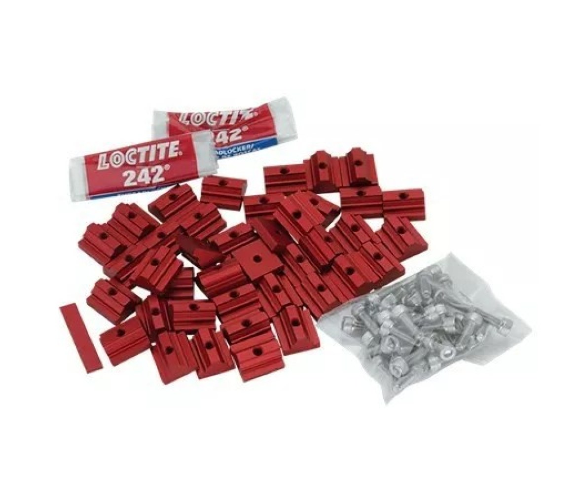 Harken 3884 Kit montaje rail Switch 26 mm para canal de mástil plano