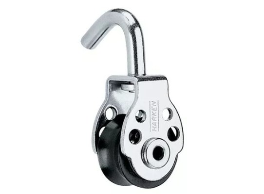 Harken 391 Polea de driza 16 mm con enganche rápido