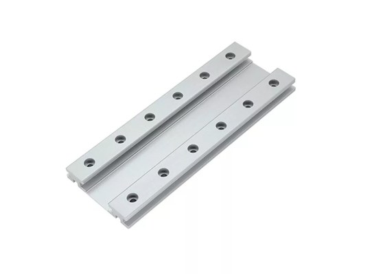 Harken 3948.CLEAR Carril de escota doble 300 mm anodizado transparente 32 mm