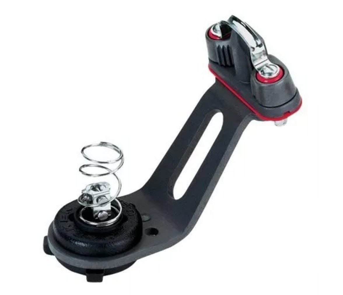 Harken 402 Base doble de mordaza de levas perfil bajo con articulación