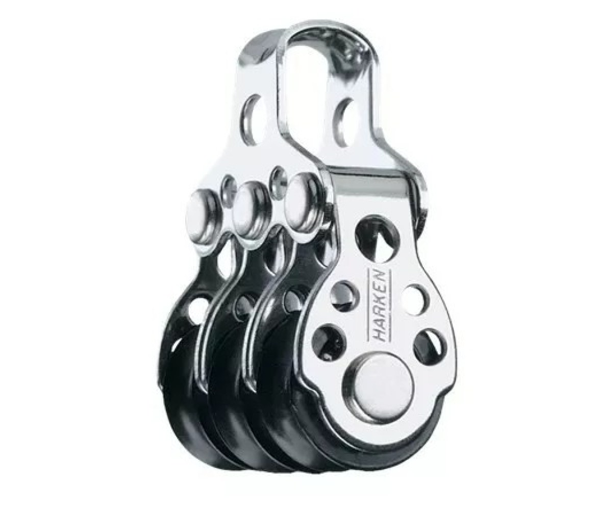 Harken 408F Polea triple de 16 mm