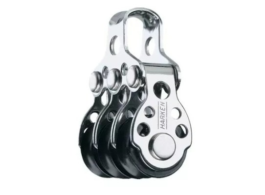 Harken 408F Polea triple de 16 mm