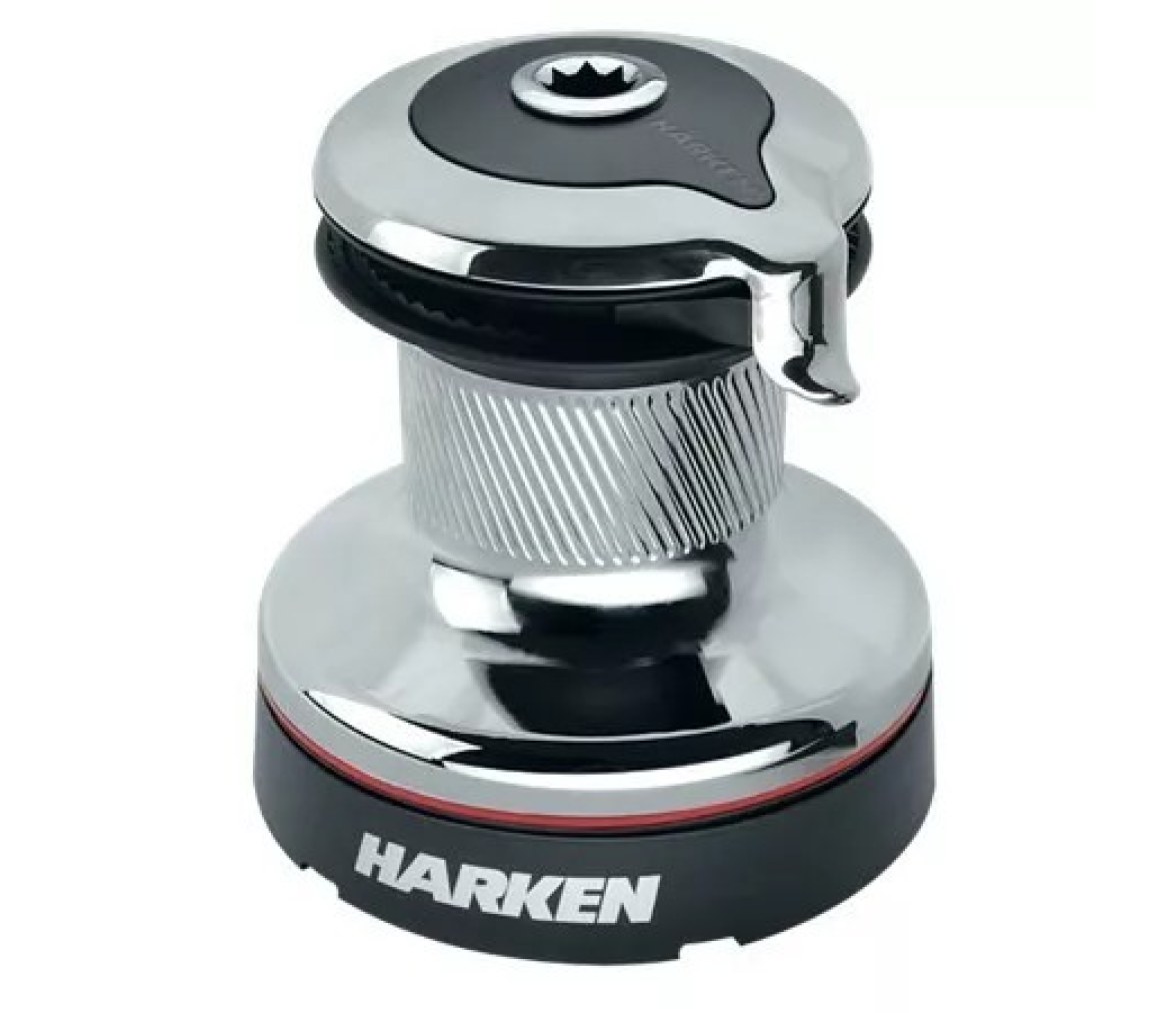 Harken 46.2STC Winche autotailing radial cromado 2 velocidades