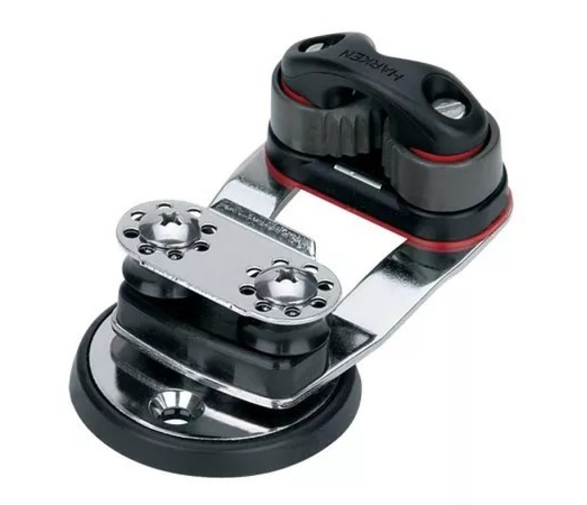 Harken 462 Mordaza de levas base con roldana de 16 mm