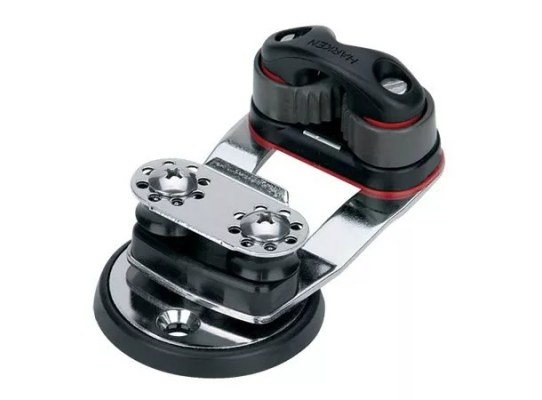 Harken 462 Mordaza de levas base con roldana de 16 mm