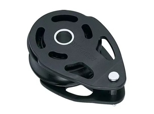 Harken 6056 Collarín de mástil de aluminio de 75 mm