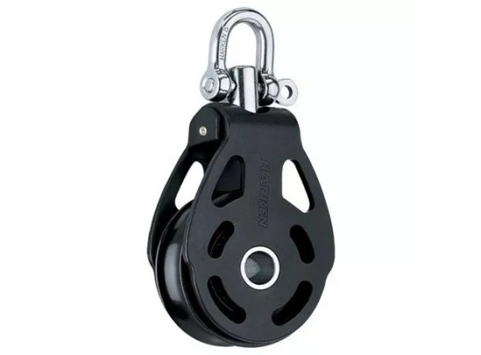 Harken 6100 Polea de aluminio ESP de 100 mm con giratoria