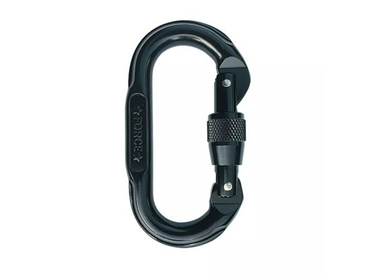 Harken 61015 Mosquetón ovalado Force negro