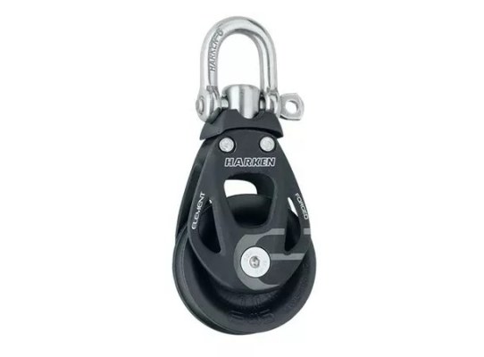 Harken 6230 Polea de reenvío 45 mm aluminio con giratoria