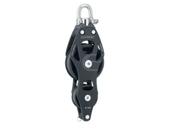 Harken 6233 Polea de violín 45 mm con roldana, giratoria y gaza