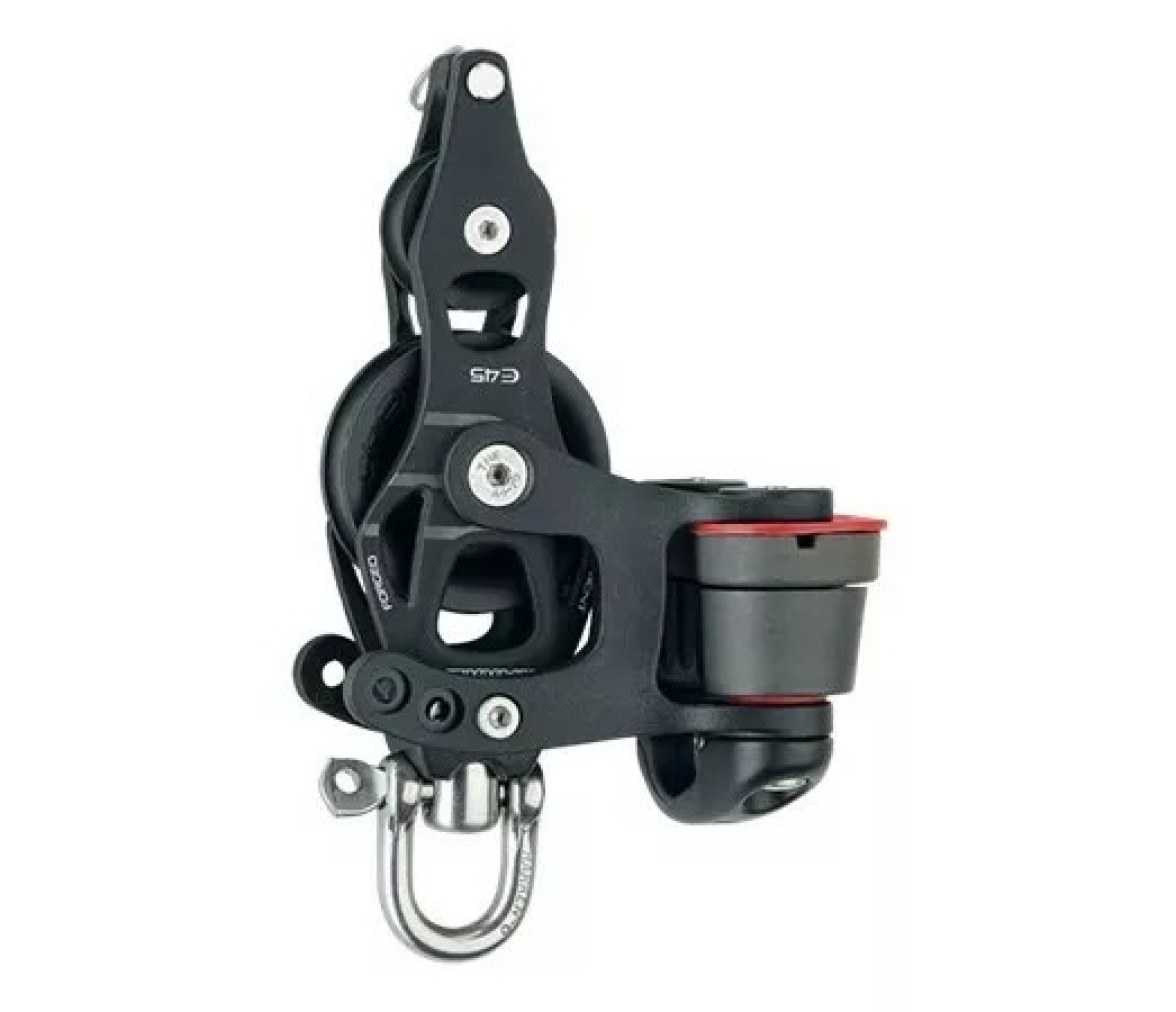 Harken 6234 Polea de violín 45 mm con leva y giratoria