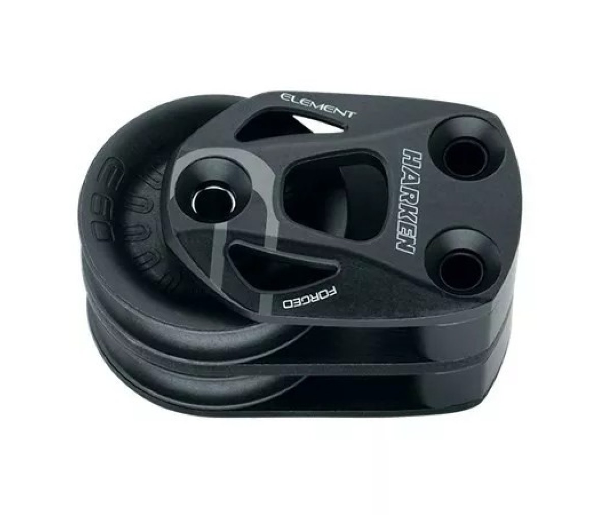 Harken 6271 Polea de pie doble de aluminio 60 mm