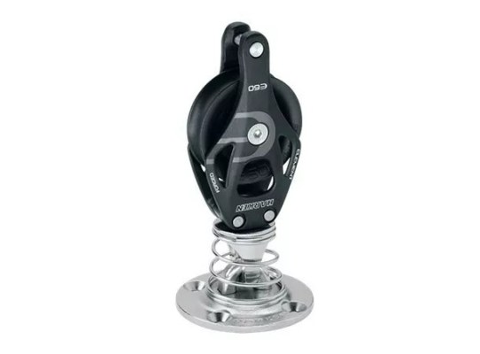 Harken 6278 Polea de pie con muelle y gaza 60 mm aluminio