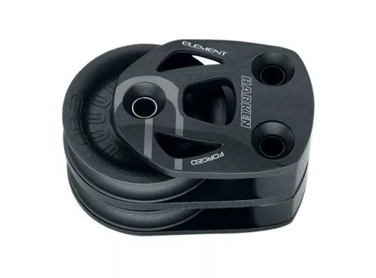 Harken 6298 Polea de pie doble de aluminio 80 mm