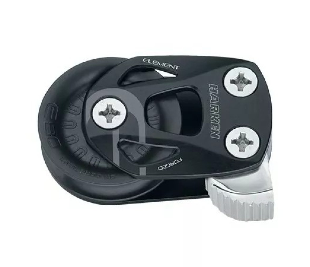 Harken 6299 Polea de pie 80 mm aluminio, izquierda