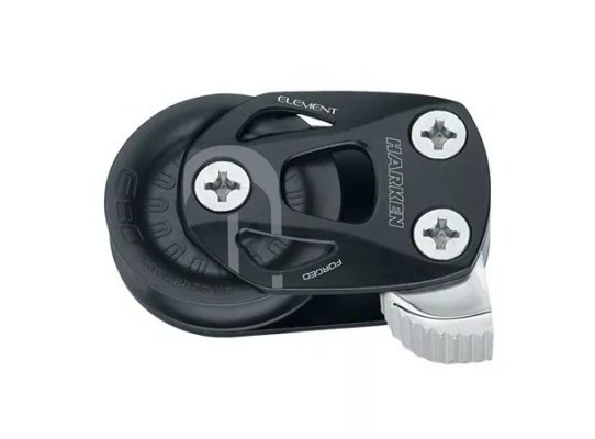 Harken 6299 Polea de pie 80 mm aluminio, izquierda