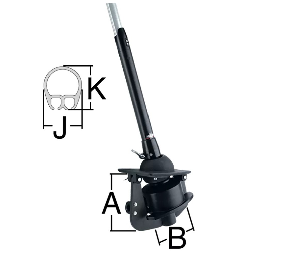 Harken 7410.11 Sistema de enrollado bajo cubierta