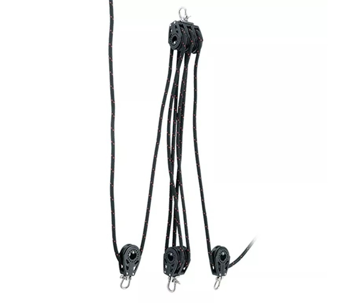 Harken 7503 Sistema de aparejo Carbo 6:1 doble 40 mm