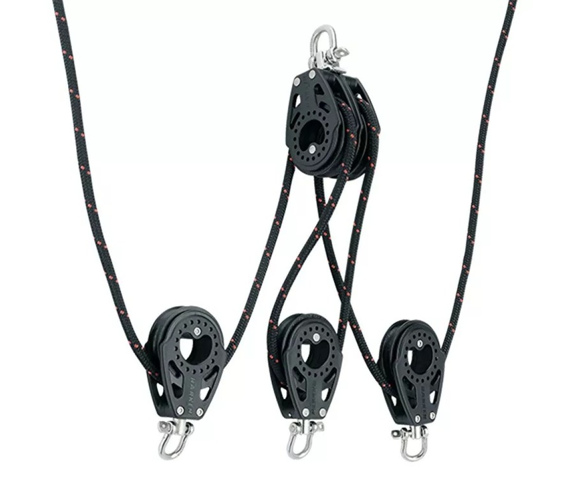Harken 7505 Sistema de aparejo doble 4:1 57 mm
